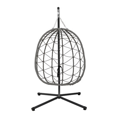 Egg-Shaped Chair Hammock with Stand