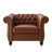 Faux Leather Chesterfield Chair