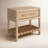 Colleen 1 - Drawer Leather Nightstand-1847001595