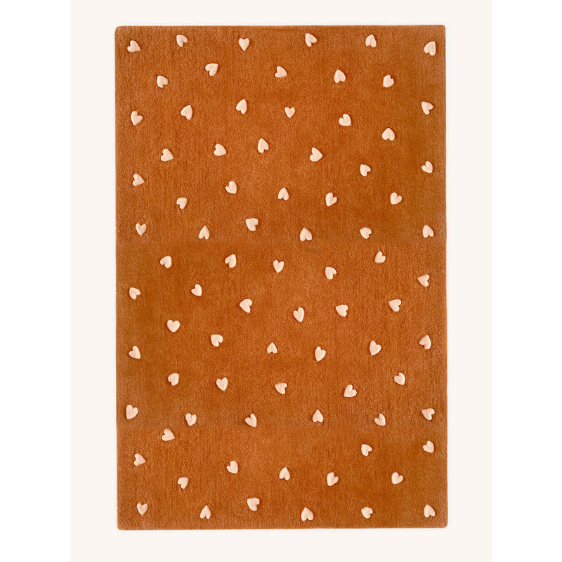 Rug Hearts, Rectangle 6'6.74" x 9'10.11"