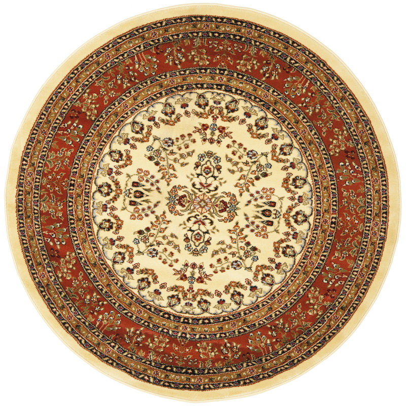 Klose Performance Oriental Rug, Round 5'3"