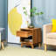 Josiah 40cm W Manufactured Wood Bedside Table