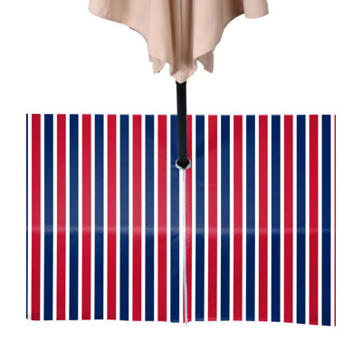 American Stripes Water Repellent Tablecloth