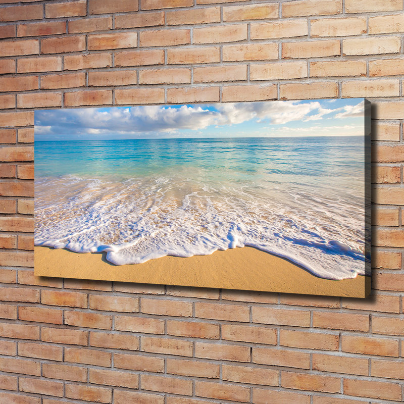 Hawaiian Beach - Wrapped Canvas Print