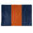 Bleu marine / Orange moyen