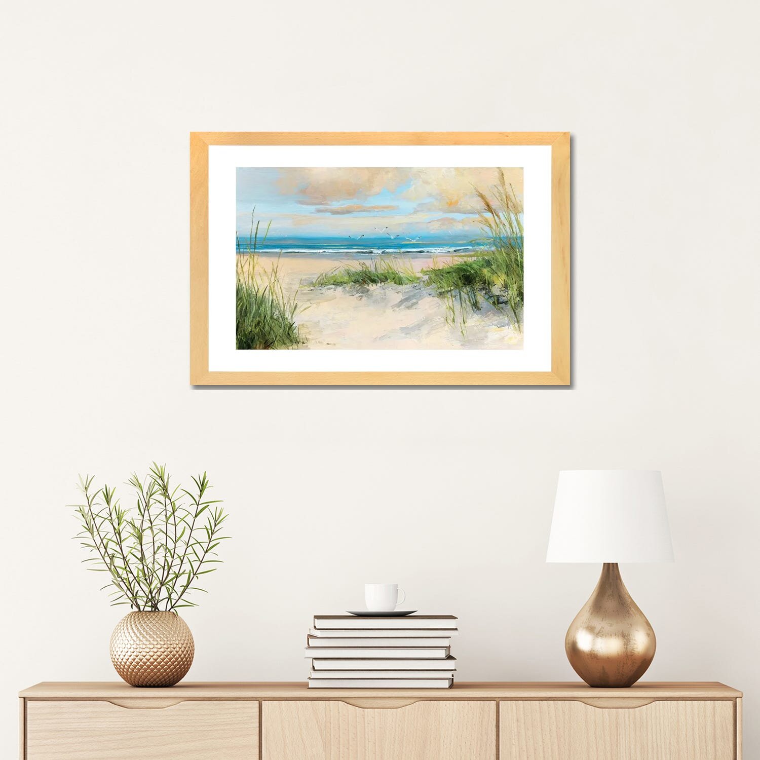 iCanvas Catching the Wind by Sally Swatland - Painting Print | Wayfair