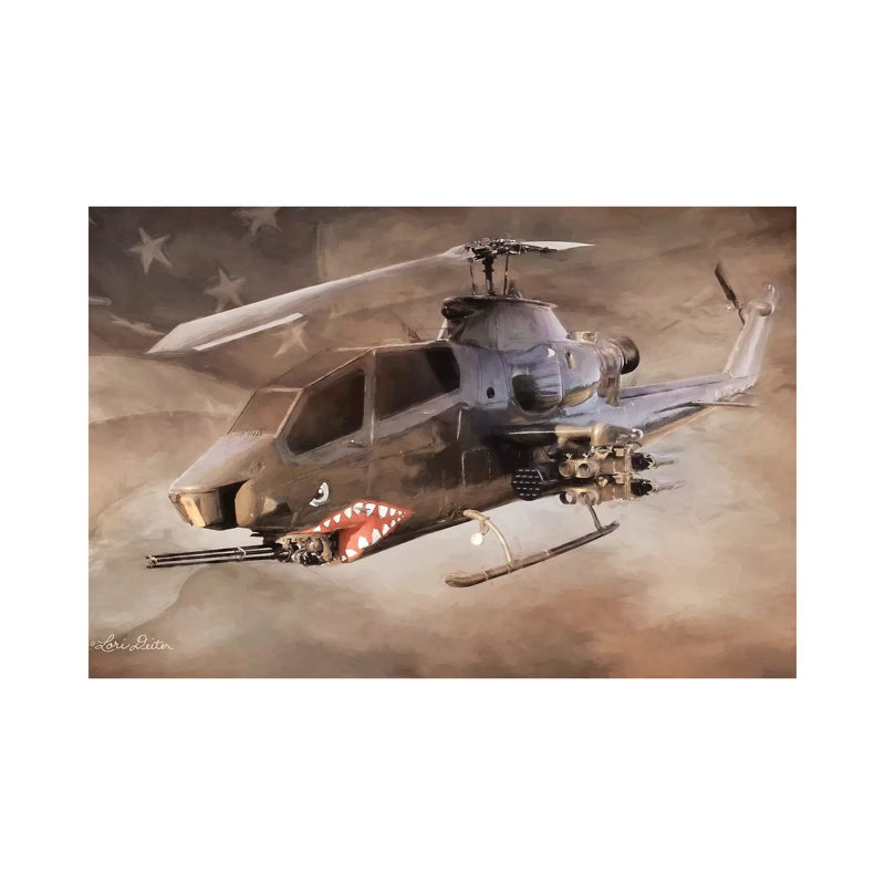 Freedom Fighter by Lori Deiter - Wrapped Canvas Print, 20.32 cm H x 30.48 cm W