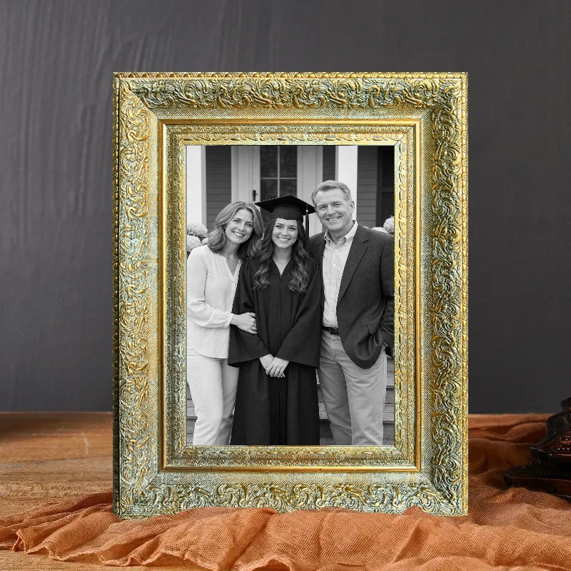 Cadre photo 3 pièces 8 "x 10" style antique avec or ou table Antique Gold, Or antique, 3, L 8 po x H 10 po