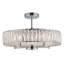 Lustre rond en cristal 5 lumières Modern-1580840310