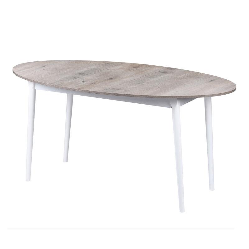 Tambo Oval Solid Wood Base Dining Table