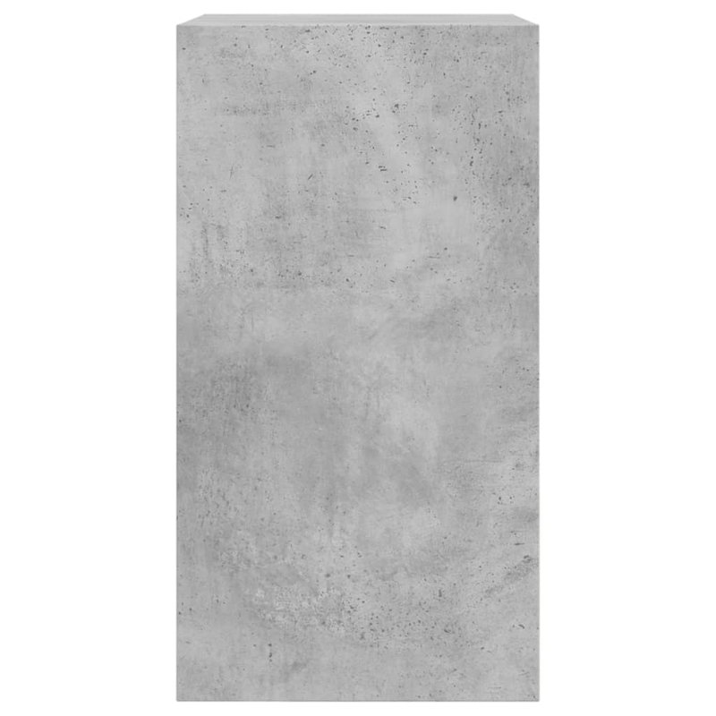3 Pair Shoe Storage Cabinet, Concrete Grey