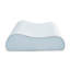 Oreiller rafraîchissant en gel bleu - Oreiller en mousse à mémoire de forme avec housse extensible et respirante - Oreiller en mousse moelleuse pour les personnes qui dorment sur le côté, le dos et le ventre