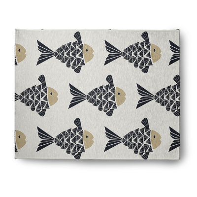 Tapis intérieur / extérieur taupe Manistee