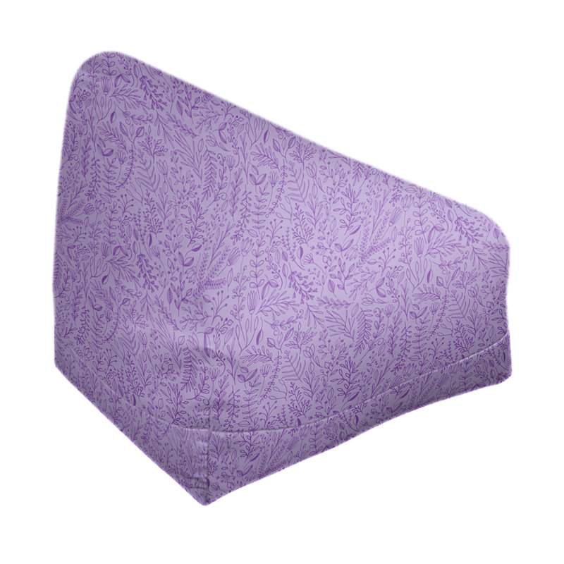 Petite chaise à sacs à billes & Leffel, Pas de bourre, Mauve, H 120 po x L 2 po x P 60 po