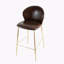 Ensemble de 2 tabourets de bar rembourrés-852086970