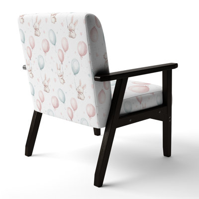 Chaise d'appoint pour enfants avec accoudoirs Bunny