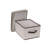 LargeStorageBoxwithLidSoftPoly-CottonCanvaswithReinforcedFrameGenerousStorageCapacityFully-RemovableLidFrontHandleVersatileFoldableandStackablewithCoffeeTrim-1589940368-1589940378