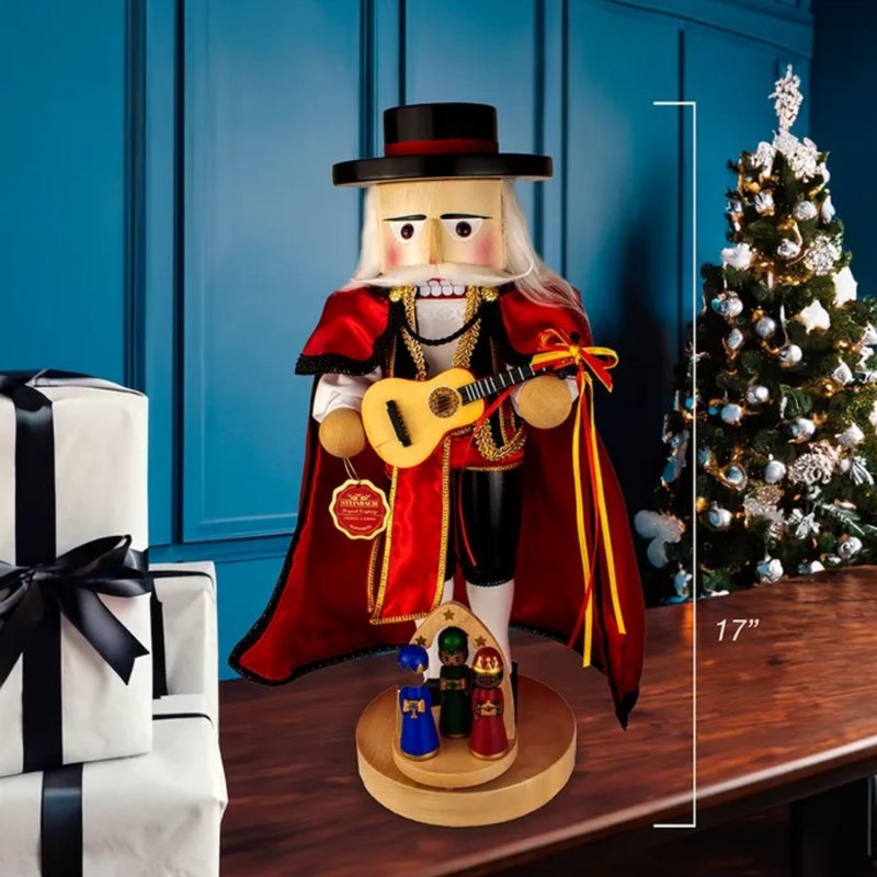 Steinbach Wooden Nutcracker, Spanish Santa, 17in