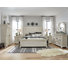 California King Panel Bed 2 Barchelor Chests Drawer Dresser With Landscape Mirror And Drawer Chest