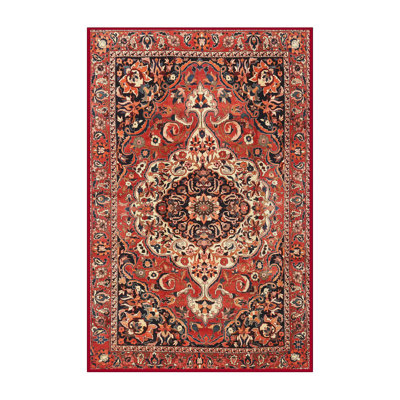 Tapis traditionnel mehroon/noir/crème