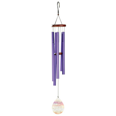 Elyahna Weather Resistant Metal, Wood Religious & Spiritual Wind Chime