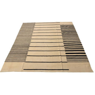 Tapis ivoire Noor
