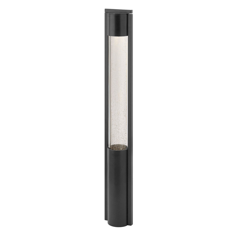 Shelter 1 Light Bollard Light, MR-16, Black