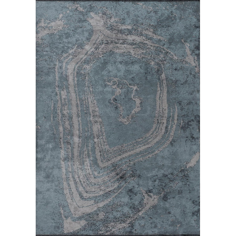 Géode moderne abstraite, Rectangle 6 pi 7 po x 8 pi 3 po