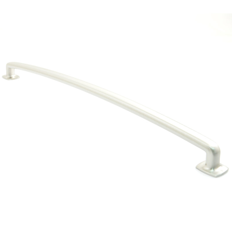 12" Satin Nickel Arched Cabinet Pull with Mounting Hardware