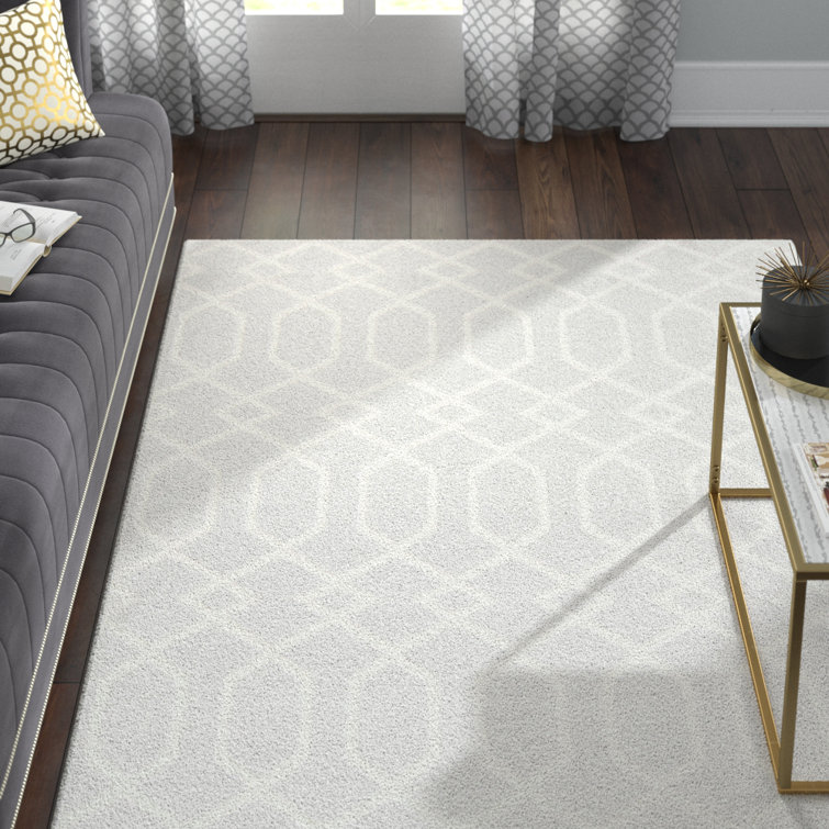Tapis gris / ivoire Hewitt