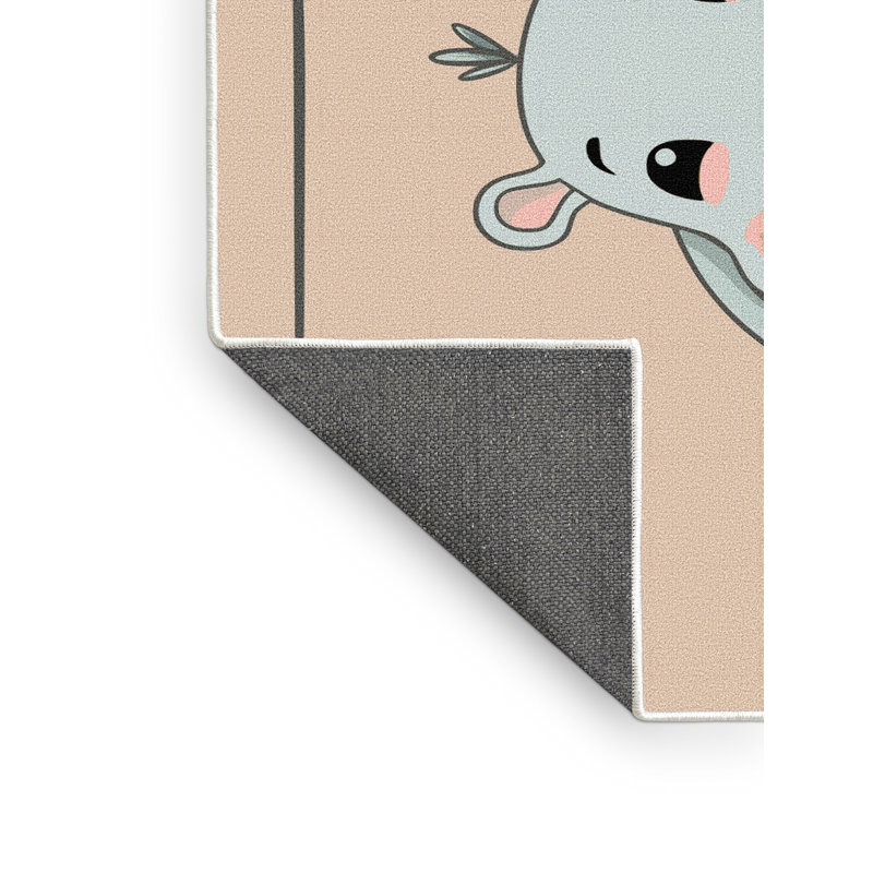 Tapis pour enfants East Urban Home, Rectangulaire 2 pi x 3 pi