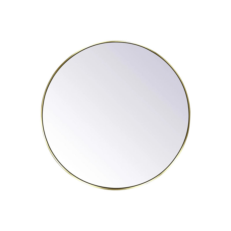 Miroir d'appoint RIM, 20 po x 20 po, Blanc
