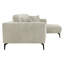 Riviera 4 Seater Corner Sofa, Fabric, 286cm Modern L-Shaped with Metal Legs-138465302-144078391