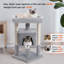 Habitation pour chat 29 po avec poteaux à griffer et perchoir en sisal 29 po-1126321503