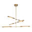 Lustre linéaire moderne Spoutnik 6 lumières Astrid-63492197