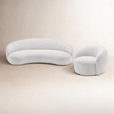 Simona 2-Piece Swivel Living Room Set