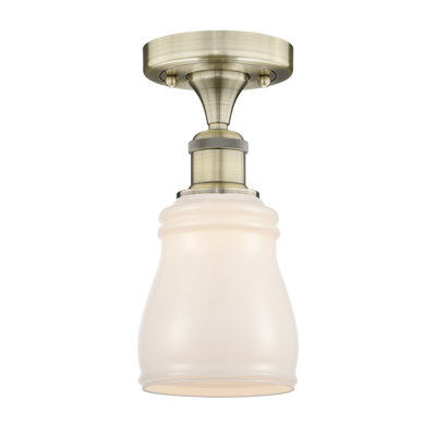Makemson Glass Semi Flush Mount