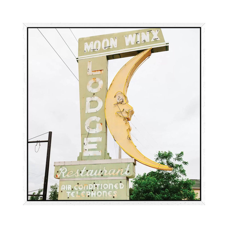 Alabama Architecture X by Bethany Young - Print on Canvas, 45.72cm H x 45.72cm W x 3.81cm D, White Framed