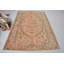 Tapis rétro, tapis de luxe, tapis moderne, tapis turcs, grand tapis 5,1 x 8,4 pi, tapis Boho, tapis en laine orange