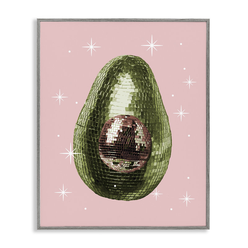 Giclée encadrée par Avocado, design par Lil 'Rue, H 20 po x l 16 po, Estampe numérique Farmhouse