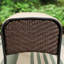 Repose-pieds de patio avec coussins