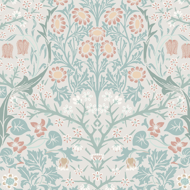 William Morris Blackthorn Meadow Wallpaper