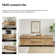 Lirah Modern TV Stand For Tvs Up To 100 Inch, 3 In 1 TV Console With Adjustable Shelves And 3 Drawers, Media Console For Living Room,Bedroom