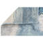 Abstract Area Rug in Silver/Blue/Gray