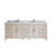 Cambridge 84 In. W X 22 In. D Double Sink Bathroom Vanity In Fine Grain With 2 In. Calacatta Sienna Quartz