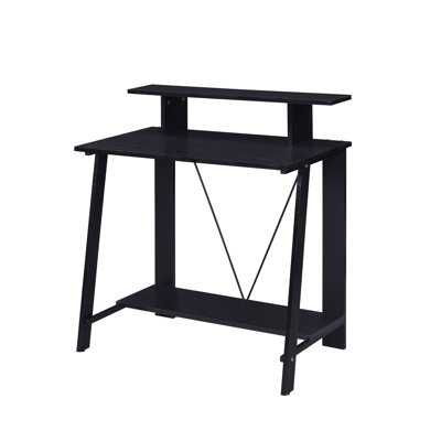 Writing Desk With Upper Shelf