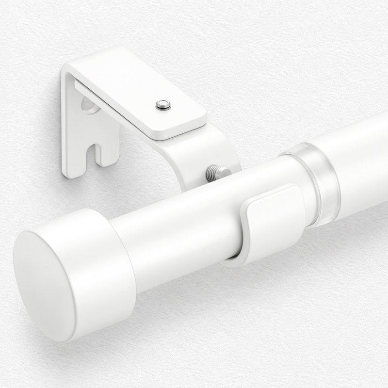 Tringle à rideaux Lachina Arnel, 32" - 72", Blanc
