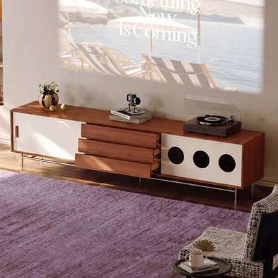 Meuble télé de style moderne et luxueux