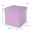 Chakera 30cm Wide Square Solid Colour Ottoman with Storage-744287258