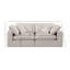 Canapé modulaire en lin texturé Iwana-87149711